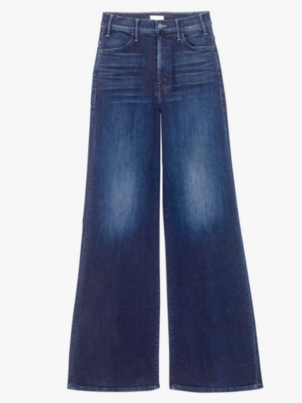 💕MOTHER💕 The Hustler Roller Sneak Jeans ~ Heirloom Blue 31 NWOT Wide Leg - Picture 10 of 16